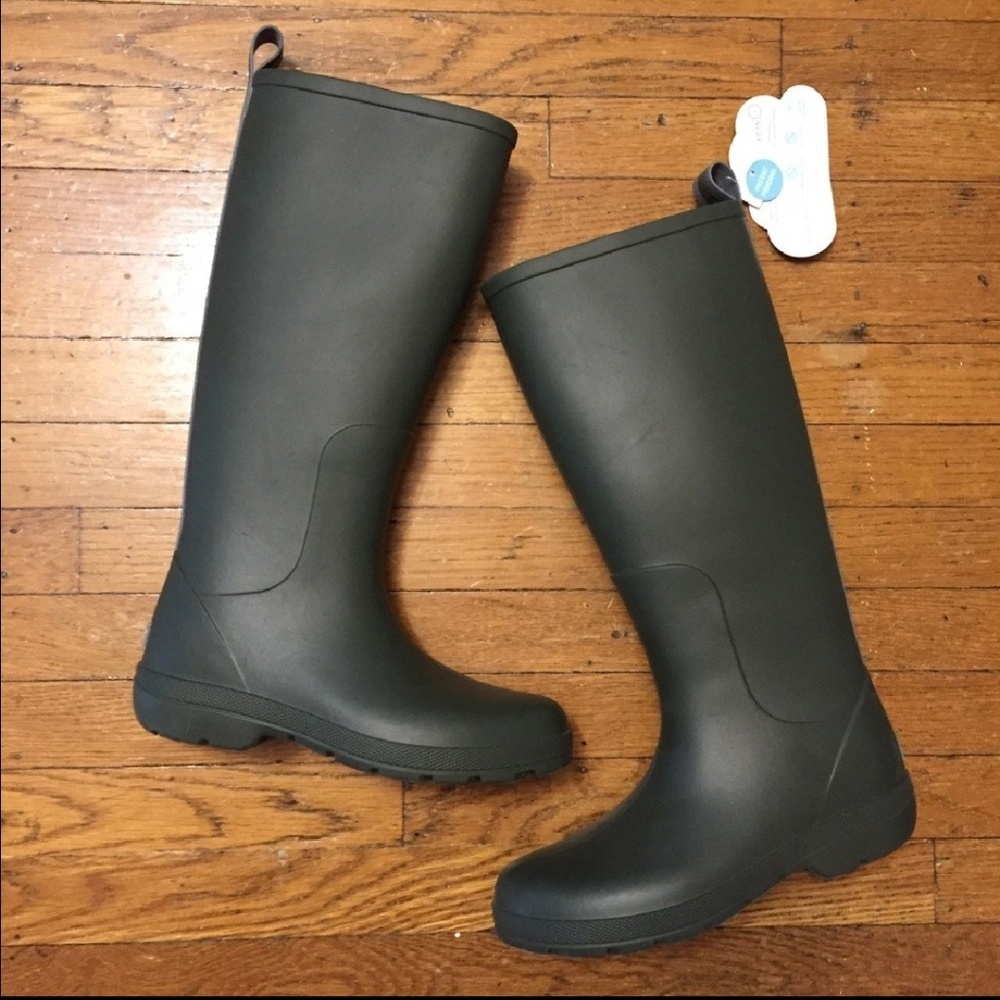 Totes Green Rain Boots